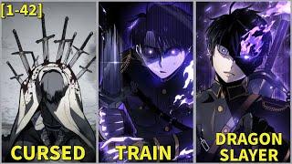 [1-42] Cursed Knight Returns To The Past With The Power Of A Dragon Slayer  l Manhwa Recap