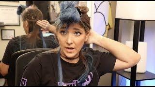 Giving Myself Tape In Hair Extensions