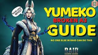 3 Ways to use Yumeko | Detailed Champion Guide & Masteries | Raid: Shadow Legends