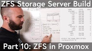 ZFS Storage Server: Setup ZFS in Proxmox from Command Line with L2ARC and LOG on SSD