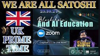 UK  - Blockchain and AI Education with Shavez - WAAS - 25/10/24