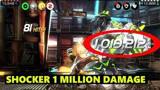 SHOCKER ONE MILLION  DAMAGE BY HEAVY ATTACK