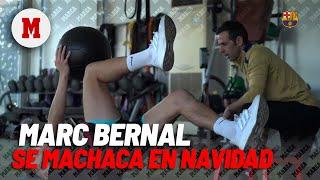 Marc Bernal no descansa en Navidad: así se machaca para rehabilitar su rodillaI MARCA