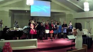 Asheville Family Church "Source of Life" Choir (Carol of the Bells)