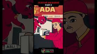 Part.3 - Syaitan Zalnabur Mengajak Curang #animasi #culapculip #animasiislami #syaitan