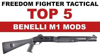 Top 5 Benelli M1 Super 90 Shotgun Out of the Box Modifications