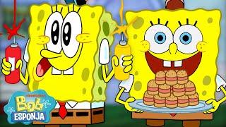 Bob Esponja COCINANDO durante 60 minutos  | Bob Esponja en Español