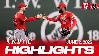 Angels vs. Red Sox Game Highlights (6/2/25) | MLB Highlights
