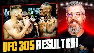 LUKE THOMAS *LIVE* UFC 305 RESULTS & REACTION | DDP v IZZY