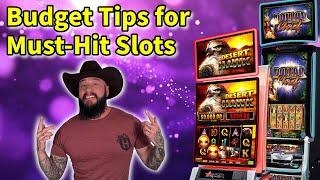 Budgeting Tips for Must-Hit Slot Games!  From a Slot Tech ⭐️ Dollar Chief and Desert Hawk