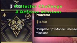 Protector Challenge Guide | 3 Defense Missions | Warframe | Nightwave Challenge