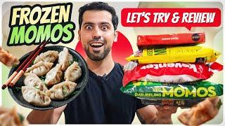 Trying and Reviewing all the Frozen Momos in the Supermarket 