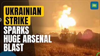 Russia vs Ukraine | Massive Arsenal Explosion in Tver After Ukrainian Drone Strike | N18G