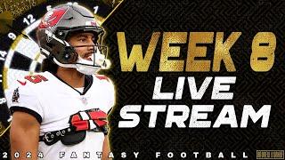 Week 8 Live Stream Q&A - 2024 Fantasy Football