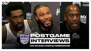 Malik Monk, Jae Crowder & Coach Brown | Postgame Interviews 11.27.24