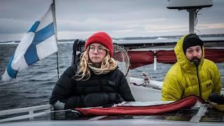 Dodging Massive Icebergs (sailing Alaska to GREENLAND)