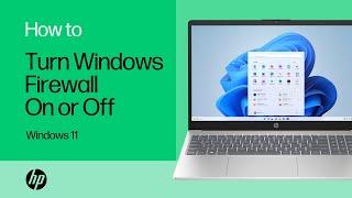 How to turn the Windows firewall on or off in Windows 11 | HP Computers | HP Support