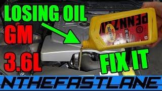 ▶️Losing Oil GM 3.6 How To FIX