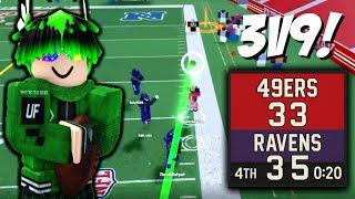 Can We Win a *3v9* in NFL Universe Football?
