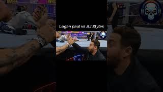 AJ Styles vs Logan Paul | WrestleMania 41 | #wwe #wweshortrehan