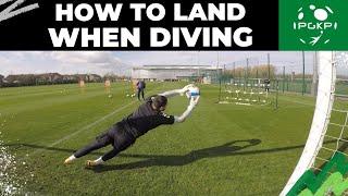 GOALKEEPING DIVING | HOW TO LAND SAFELY