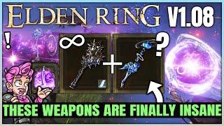 New 1.08 Double Gravity = Actually INCREDIBLE - Secret Boss Weapon Combo - Best Elden Ring Build!