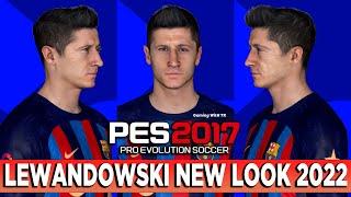 PES 2017 ROBERT LEWANDOWSKI NEW FACE & HAIRSTYLE