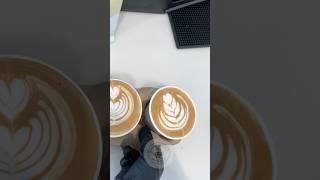 How to push a proper tulip late art like a professional #coffeelatteart