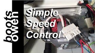 Washing machine universal motor wiring explained