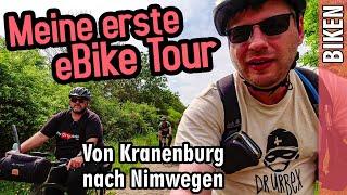 52km e-Bike Tour | Kranenburg - Nimwegen | mit Malexius und Hombi auf dem Fahrrad