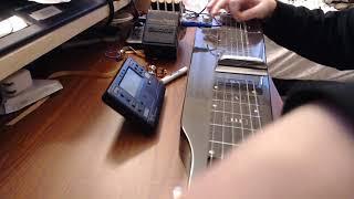 2020-12-30 detuning of lap steel through HM-2 as unsubtle metaphor for 2020