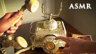 ASMR Telephone Dialing | Deep Voice | Reading Maps