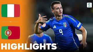 Italy vs Portugal | Highlights | U17 European Championship Final 05-06-2024