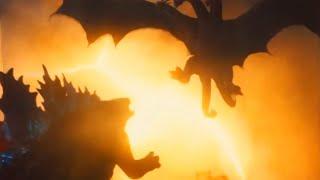 Titanus Gojira vs Titanus Ghidorah Final Battle