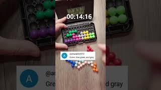 Gray Green Lime Kanoodle Challenge @youtubecreators #YouTubeHighFive