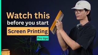 Screen Printing Basics | FREE COURSE