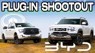 BYD Shark 6 vs GWM Cannon Alpha PHEV: Off-Road, Dyno, And Payload Tested!