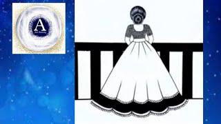 How to draw a Girl with Beautiful dress // Easy Drawing // Pencil Drawing