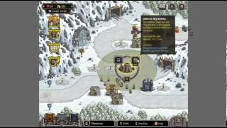 Kingdom Rush Прохождение: Level 8 - "Icewind Path"