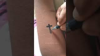 Christian cross tattoo | Tattoo Art By Rajan