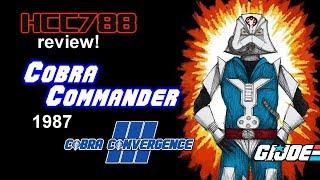 HCC788 - 1987 COBRA COMMANDER v3 - Cobra Convergence III G.I. Joe review!