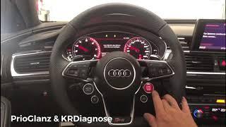 Audi RS6 Performance Lenkrad Umbau Steeringwheel R8 Lenkrad