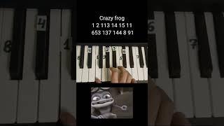 Crazy frog on piano  tutorial