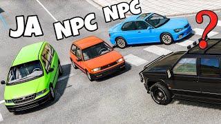 ️ CHOWANY W RUCHU DROGOWYM NPC!? | BeamNG Drive |