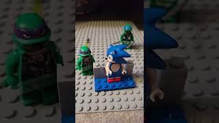 Teenage mutant hedgehogs #sonic #ninjaturtles #lego