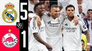 HIGHLIGHTS | Real Madrid 5-1 Salzburg | Champions League