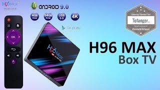 H96 MAX - Android Box TV - 4GB Ram 64GB Stockage - Android 9 - Unboxing