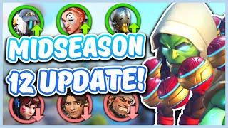 ALL OVERWATCH 2 HERO CHANGES (Midseason 12 Update!)