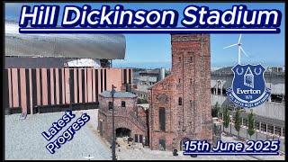 Hill Dickinson Stadium 15th June 2025 - Bramley Moore Dock - Everton FC #djidrone