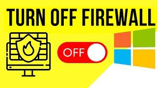 How To Turn Off Firewall in Windows 11